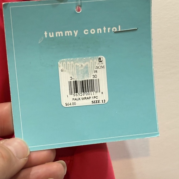 NWT Bal Harbour Swim One Piece Tummy Control Swimsuit - Picture 4 of 9